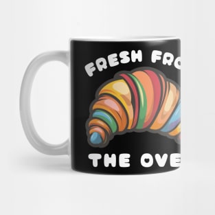 Colorful Croissant Mug